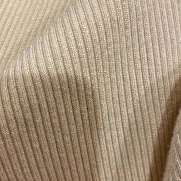 Song Of Style / Remmy Sweater ribbed cutout long sleeve in Ivory cream XS - Picture 5 of 5